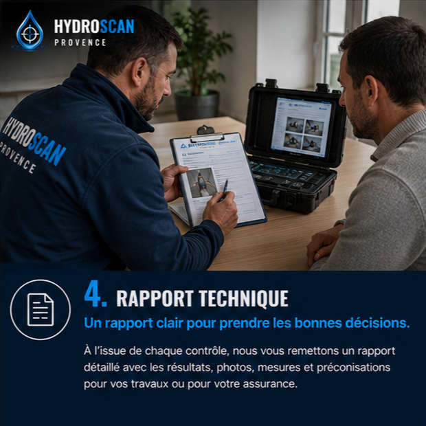 Rapport technique — Toutes les informations réunies dans un document clair.