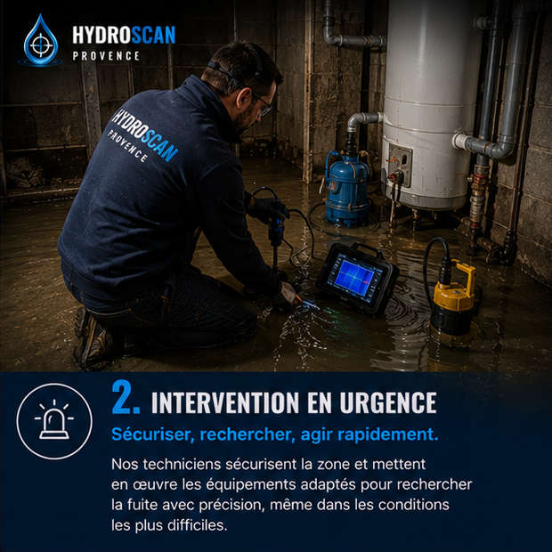 Intervention en urgence — Sécuriser, rechercher, agir rapidement.