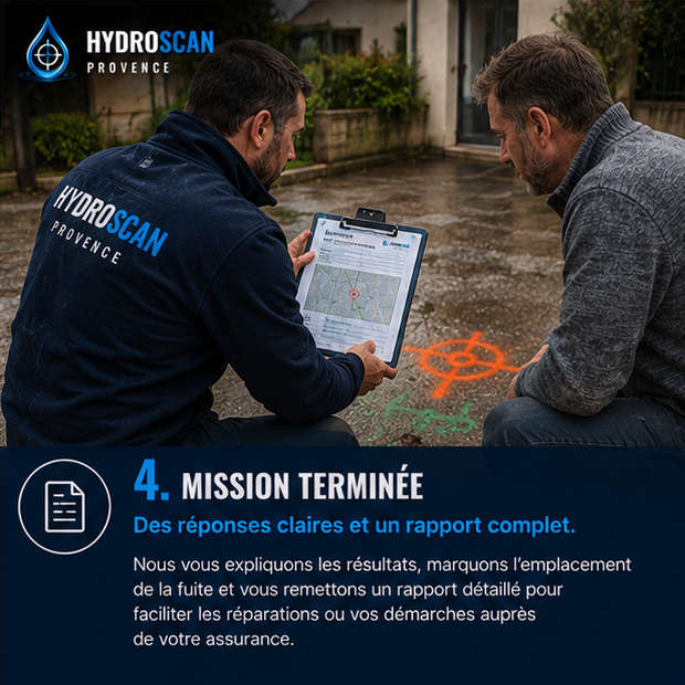 Mission terminée — Des réponses claires et un rapport complet.