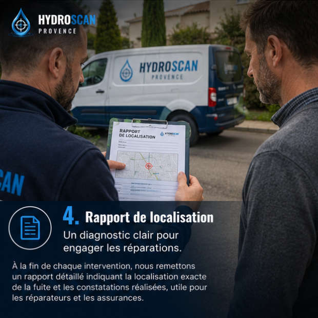 Rapport d'intervention — Un diagnostic clair pour engager les réparations.
